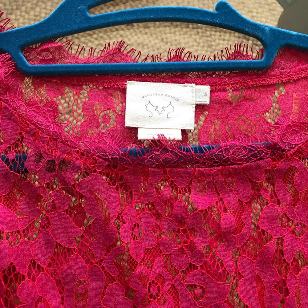 MOVING SALE! Vanessa Virginia Anthro shirt